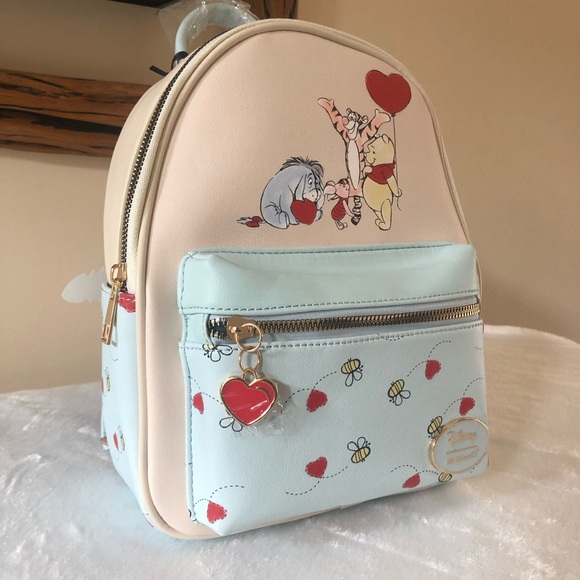 Her Universe Winnie the Pooh Valentine Backpack - Picture 3 of 6